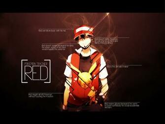 Pokemon Trainer Red Wallpaper