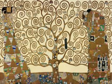 Wallpaper Gustav Klimt The Kiss Starfruit Flavor Tasters