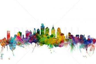 Philadelphia Skyline Wallpaper