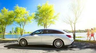Mercedes Benz Cla45 Amg Shooting Brake HD Wallpaper Fashion