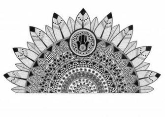 Black And White Mandala