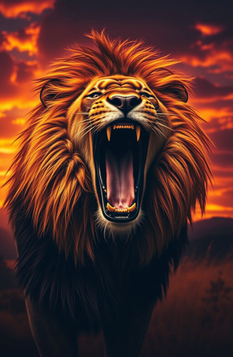 Roaring Lion Wallpaper