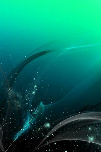 Abstract Turquoise iPhone 4s Wallpaper