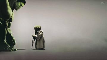 Humor Star Wars Yoda Hulk Wallpaper Movies Posters