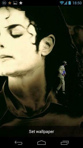 Bigger Michael Jackson Live Wallpaper For Android Screenshot