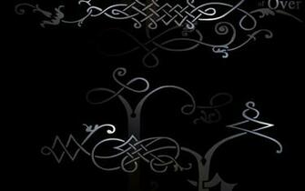 Dark Blue Floral Wallpaper