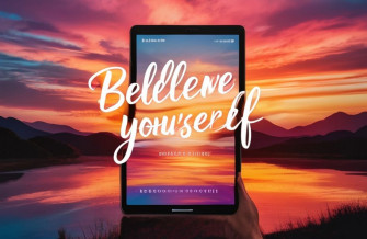 Motivational iPad Wallpaper