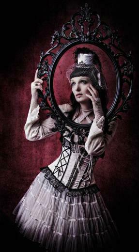 Victorian Goth White Style Picture