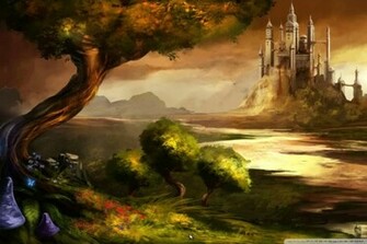 Trine Concept Art Wallpaper Colorful