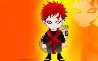 Chibi Gaara Wallpaper By Kittykat 4vr
