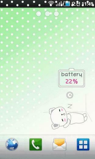 Battery Indicator Live Wallpaper Android