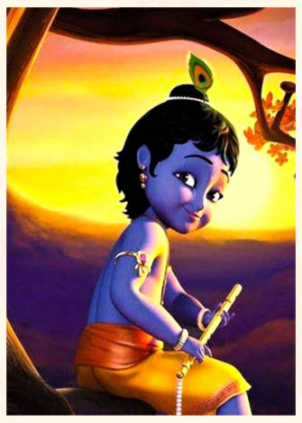 Little Krishna HD Wallpaper