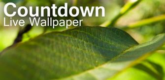 Countdown In The Background Of Your Homescreen For Whatever You Are