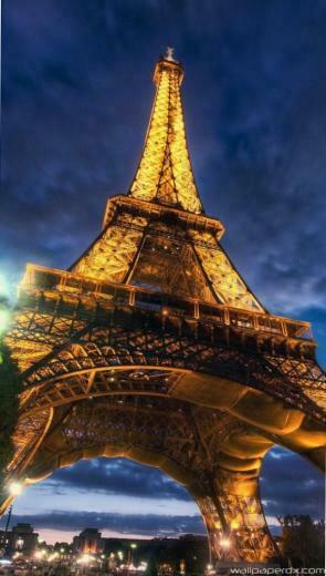 4k iPhone X Wallpaper Eiffel Tower Paris Full HD