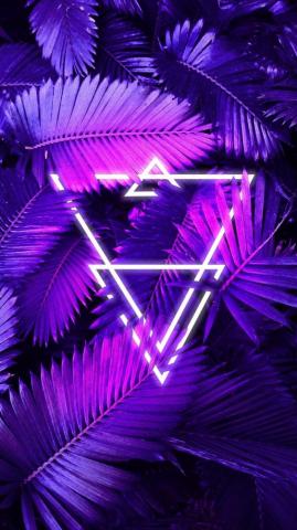 Apple iPhone Wallpaper In Vaporwave Phone