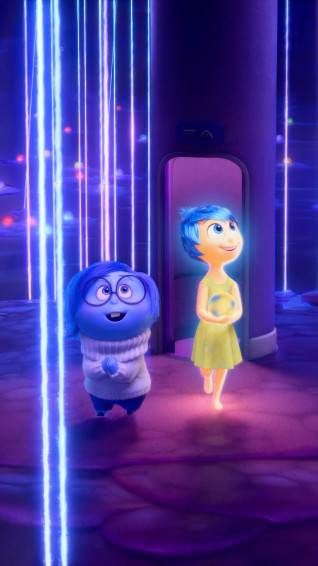 Inside Out Joy Sadness 4k Wallpaper