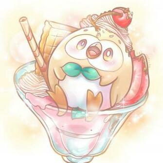 Rowlet Ice Cream S Roundness Know Your Meme