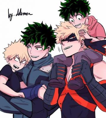 Bakugou Katsuki X Izuku Midoriya Boku No Hero Academia