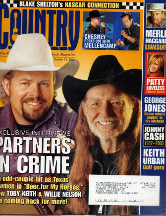 Country Weekly Toby Keith Covers Wallpaper
