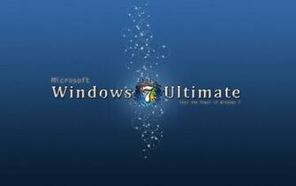 Blue Windows Ultimate Wallpaper
