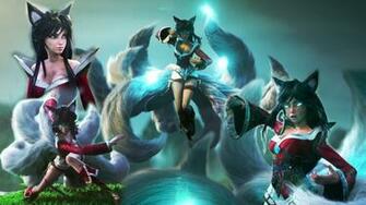 Ahri Wallpaper By Darthxrevan