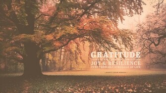 Wednesday Wallpaper Gratitude Brings Joy And Resilience Jacob