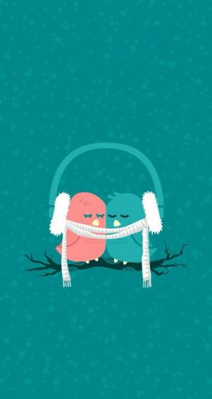 Shosho Queen On Winter Wallpaper iPhone