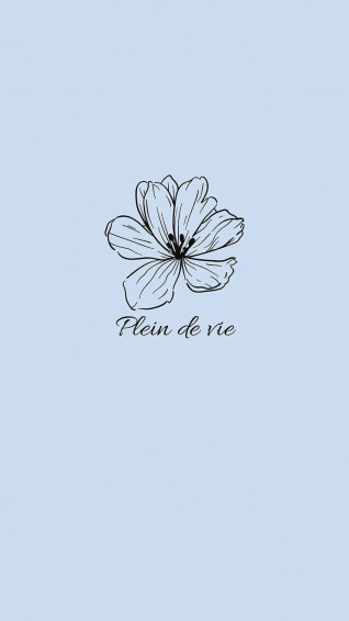 Minimalist Flower Aesthetic Wallpaper