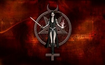Satanic Pentagram Wallpaper