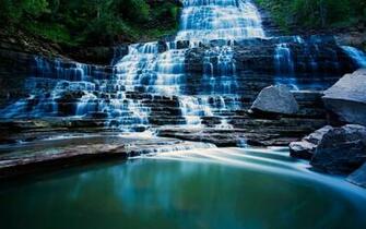 Water Landscapes Nature Forests Canada Long Exposure HDr Photography