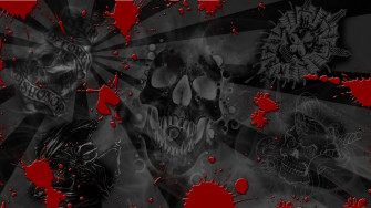 Badass Skull Wallpaper