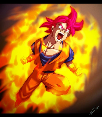 Super Saiyan God HD Wallpaper