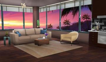 Int Hot Tub Room Sunset Open Night Episode Life Living