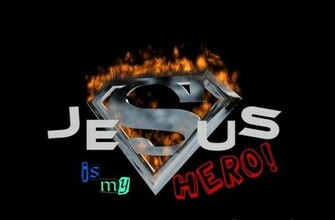 Jesus Superman Wallpaper