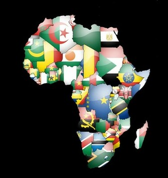 Africa Map Wallpaper