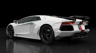 Lamborghini Aventador White Wallpaper HD
