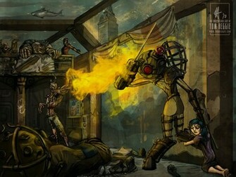 Bioshock Desktop Wallpaper By Lifeonthesofa