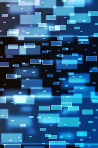 Touch iPhone S Mobile Wallpaper Cool Abstract Blue Squares