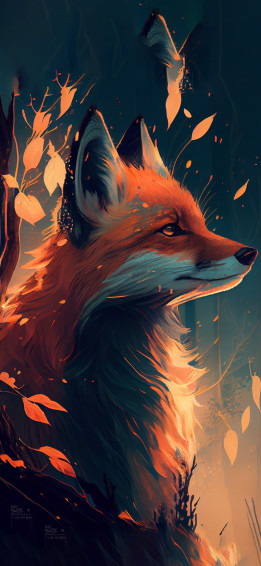 Aesthetic Fox Wallpaper For iPhone 4k
