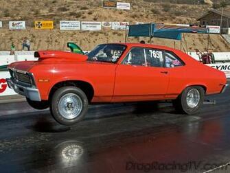 Chevy Nova Ss Drag Car Wallpaper