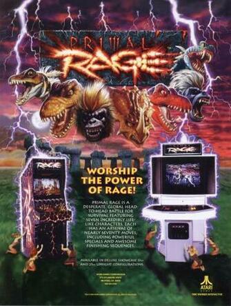 Primal Rage Photos Ad Courtesy Of