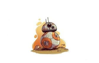 Wallpaper Star Wars Bb Derek Laufman Image For Desktop