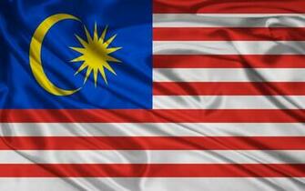 Malaysia Flag Wallpaper Stock Photos