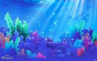 The Little Mermaid Computer Wallpaper Desktop Background