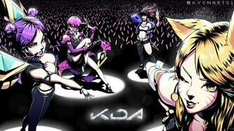 League Of Legends Kda Skins HD Wallpaper By Pablo Gutierrez