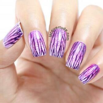 Radiant Orchid Nail Art Sky HD Wallpaper
