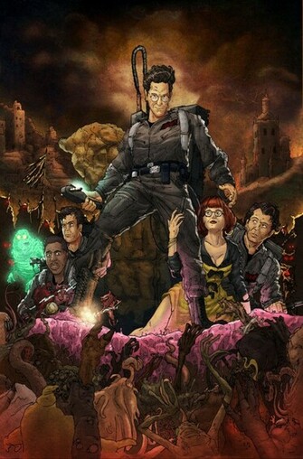 HD Wallpaper Army Of Darkness Ghostbusters By Luisdelgado Dfrxhe