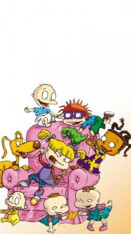 Rugrats Old School Nickelodeon Wallpaper Data Src 90s