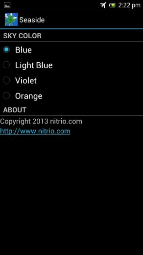 Sea Side 3d Android Live Wallpaper Nitrio