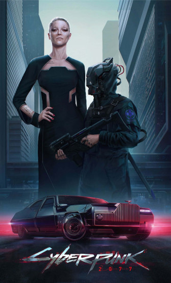 iPhone Xs Cyberpunk Background X Wallpaper